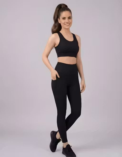 Women’s Sportswear Set | Sports Bra & Tights | Comfortable Stretchable Gym Wear