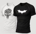Preadax Men'S Round Neck Sports Active Dry Fit Compression fit Tshirt Set of 2 pcs