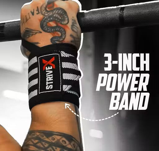Fit Beaver Professional Wrap Band ,Strap For Gym and Fitness Wrist Support